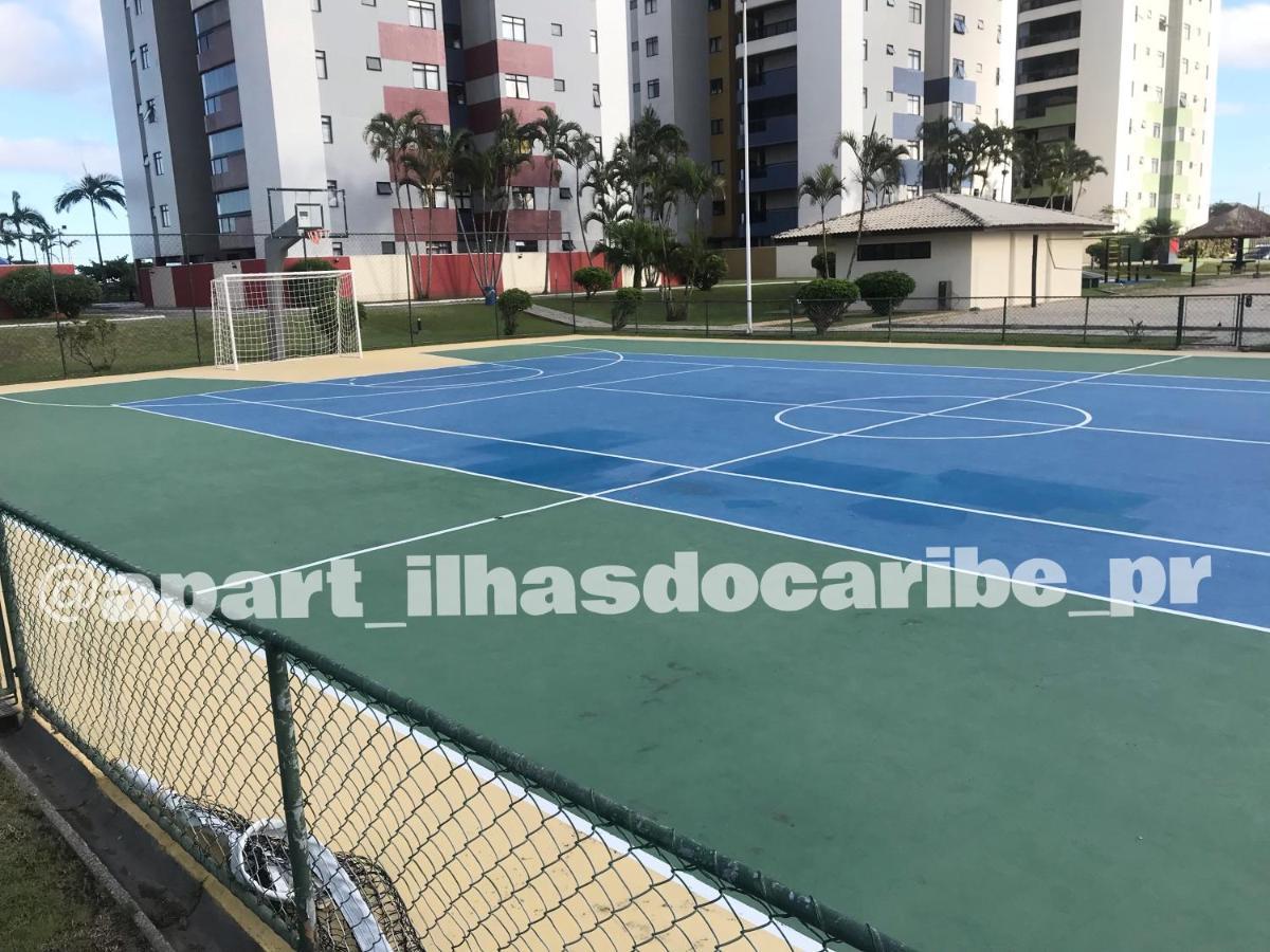 Apto Cond Ilhas Do Caribe - Pr - Beira Mar Матіньюс Екстер'єр фото