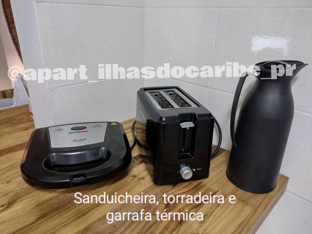 Apto Cond Ilhas Do Caribe - Pr - Beira Mar Матіньюс Екстер'єр фото