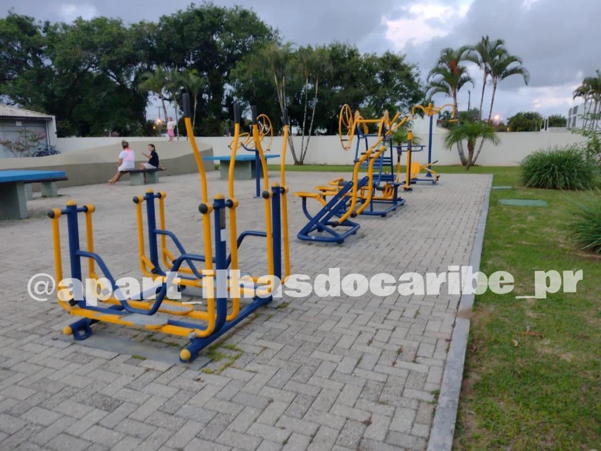Apto Cond Ilhas Do Caribe - Pr - Beira Mar Матіньюс Екстер'єр фото