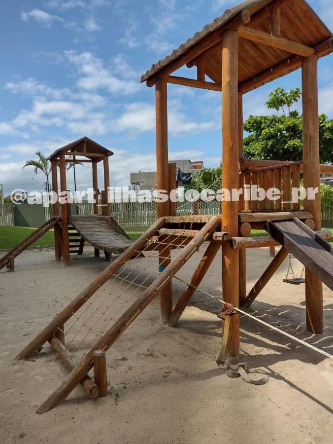 Apto Cond Ilhas Do Caribe - Pr - Beira Mar Матіньюс Екстер'єр фото