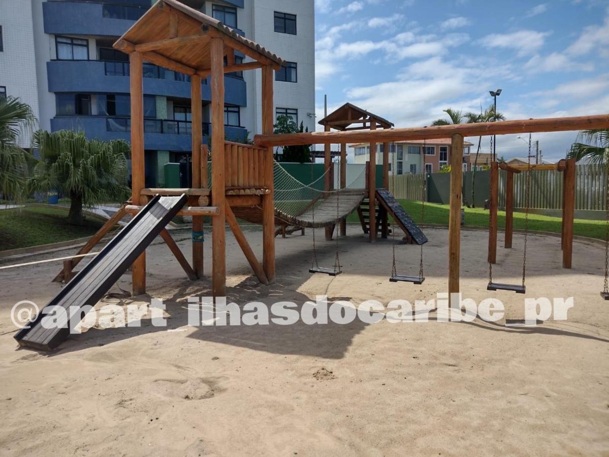 Apto Cond Ilhas Do Caribe - Pr - Beira Mar Матіньюс Екстер'єр фото
